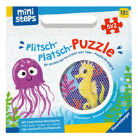 ministeps Plitsch-Platsch-Puzzle Meerestiere - ab 12 Monate