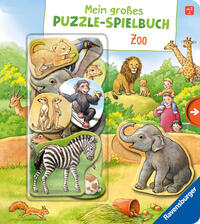 Mein großes Puzzle-Spielbuch - Zoo