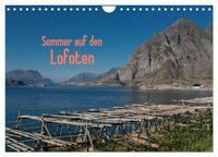 Sommer auf den Lofoten (Wandkalender 2025 DIN A4 quer), CALVENDO Monatskalender