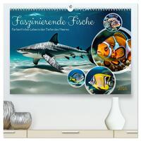 Faszinierende Fische (hochwertiger Premium Wandkalender 2025 DIN A2 quer), Kunstdruck in Hochglanz