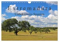 Extremadura - Unbekanntes Spanien (Wandkalender 2025 DIN A4 quer), CALVENDO Monatskalender