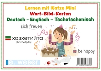 Grundwortschatz DAZ Wort-Bild-Karten Deutsch-Englisch-Tschetschenisch