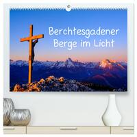 Berchtesgadener Berge im Licht (hochwertiger Premium Wandkalender 2025 DIN A2 quer), Kunstdruck in Hochglanz