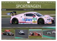 SPORTWAGEN DTM und FIA GT (Wandkalender 2025 DIN A4 quer), CALVENDO Monatskalender