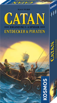 Catan Entdecker & Piraten Ergänzung 5/6 Spieler