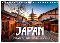 Japan - Im Land der aufgehenden Sonne. (Wandkalender 2025 DIN A4 quer), CALVENDO Monatskalender