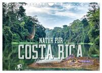 Natur pur, Costa Rica (Wandkalender 2025 DIN A4 quer), CALVENDO Monatskalender