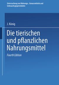 Untersuchung von Nahrungs-, Genussmitteln und Gebrauchsgegenständen