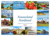 Neuseeland Nordinsel - faszinierende Orte am anderen Ende der Welt (Wandkalender 2025 DIN A4 quer), CALVENDO Monatskalender