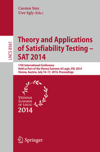 Theory and Applications of Satisfiability Testing - SAT 2014