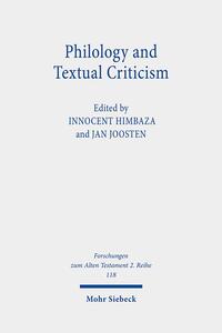 Philology and Textual Criticism