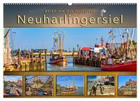 Reise an die Nordsee - Neuharlingersiel (Wandkalender 2025 DIN A2 quer), CALVENDO Monatskalender