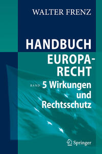 Handbuch Europarecht