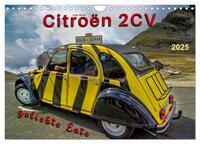 Citroën 2CV - geliebte Ente (Wandkalender 2025 DIN A4 quer), CALVENDO Monatskalender