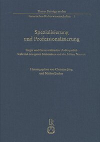 Spezialisierung und Professionalisierung