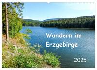 Wandern im Erzgebirge (Wandkalender 2025 DIN A2 quer), CALVENDO Monatskalender