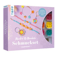 Mindful Mandala - Schmuckset Harmony. Mit Anleitung und Material für 5 Schmuckstücke