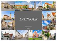 Lauingen Impressionen (Wandkalender 2025 DIN A3 quer), CALVENDO Monatskalender