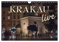 Krakau live (Wandkalender 2025 DIN A4 quer), CALVENDO Monatskalender