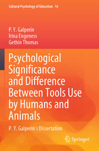 Psychological Significance and Difference Between Tools Use by Humans and Animals