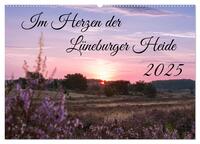 Im Herzen der Lüneburger Heide (Wandkalender 2025 DIN A2 quer), CALVENDO Monatskalender