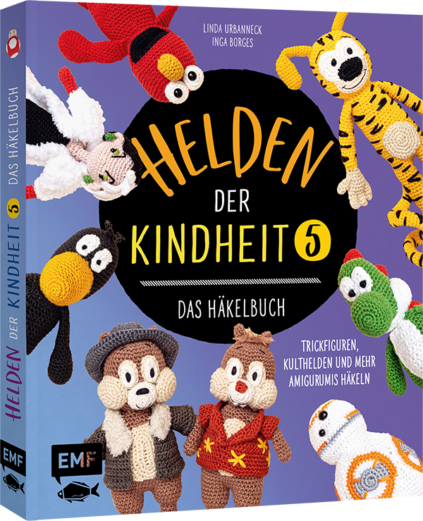 Helden der Kindheit – Das Häkelbuch – Band 5