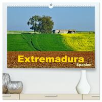 Extremadura Spanien (hochwertiger Premium Wandkalender 2025 DIN A2 quer), Kunstdruck in Hochglanz