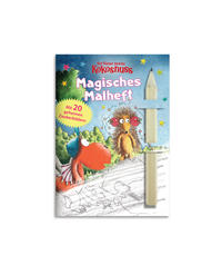 Der kleine Drache Kokosnuss - Magisches Malheft mit Bleistift