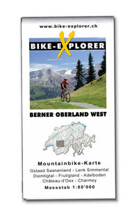 Bike-Explorer Karte Berner Oberland West