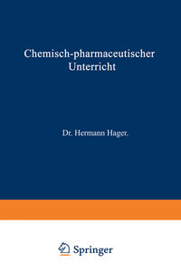 Chemisch-pharmaceutischer Unterricht