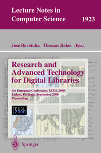 Research and Advanced Technology for Digital Libraries