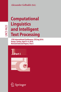 Computational Linguistics and Intelligent Text Processing