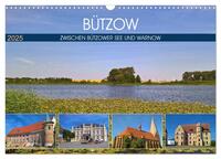 Bützow - Zwischen Bützower See und Warnow (Wandkalender 2025 DIN A3 quer), CALVENDO Monatskalender