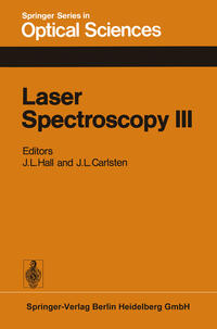 Laser Spectroscopy III