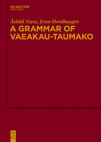 A Grammar of Vaeakau-Taumako