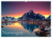 Norwegen (Wandkalender 2025 DIN A2 quer), CALVENDO Monatskalender