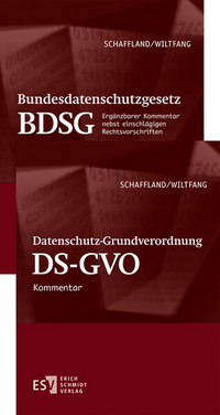 Datenschutz-Grundverordnung (DS-GVO)/ - - Bundesdatenschutzgesetz (BDSG) - Abonnement Pflichtfortsetzung für mindestens 12 Monate