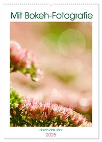 Mit Bokeh-Fotografie durch das Jahr (Wandkalender 2025 DIN A2 hoch), CALVENDO Monatskalender