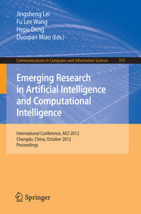 Emerging Research in Artificial Intelligence and Computational Intelligence