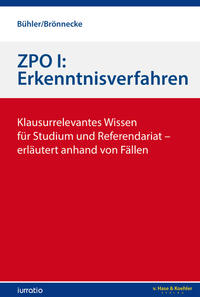 ZPO I: Erkenntnisverfahren