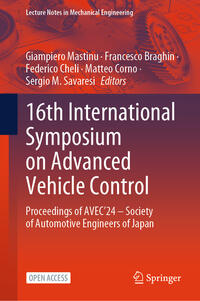 16th International Symposium on Advanced Vehicle Control