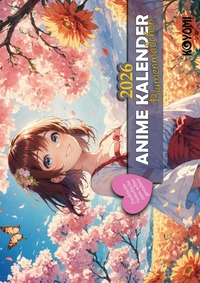 Anime Kalender Blumenmädchen