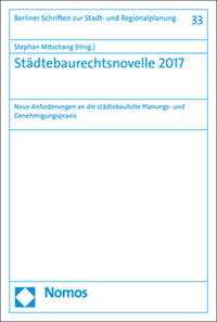 Städtebaurechtsnovelle 2017