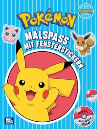 Pokémon Activity-Buch: Malspaß mit Fensterstickern