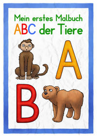 Das ABC der Tiere - Malbuch