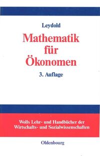 Mathematik für Ökonomen