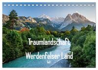 Traumlandschaft Werdenfelser Land - Teil I (Tischkalender 2025 DIN A5 quer), CALVENDO Monatskalender