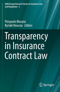 Transparency in Insurance Contract Law