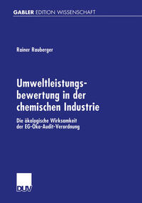 Umweltleistungsbewertung in der chemischen Industrie