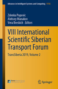 VIII International Scientific Siberian Transport Forum